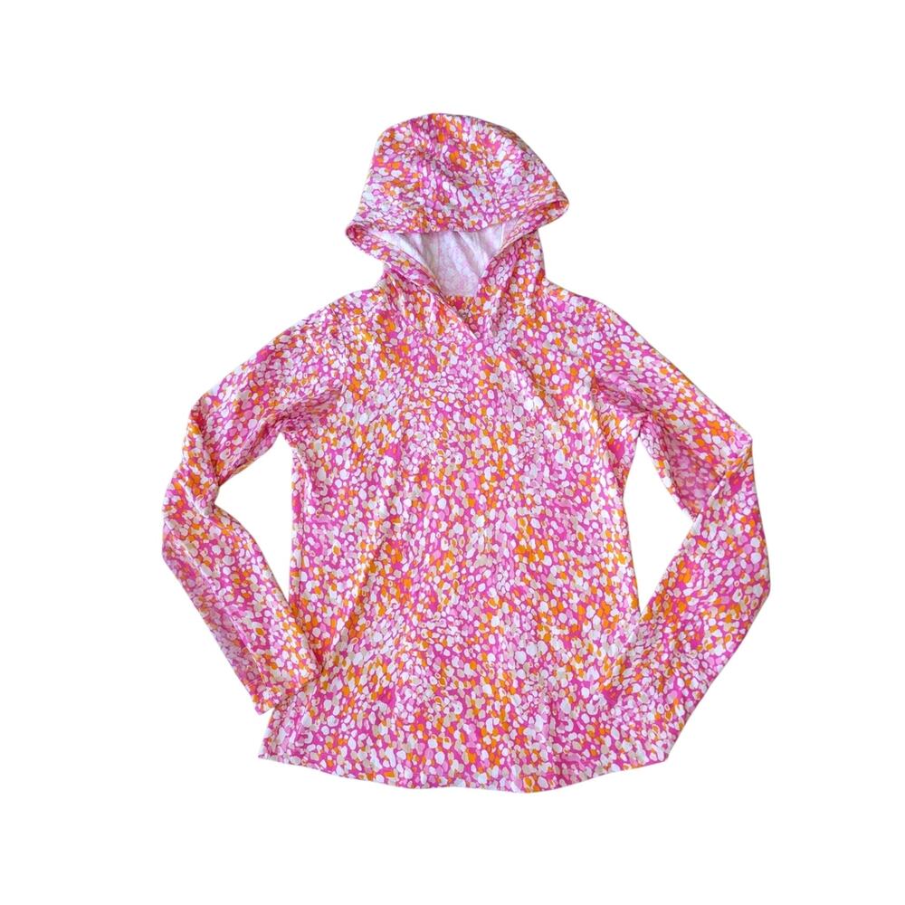 IBKUL Essential Women’s Long Sleeve Hoody Abstract Size Small